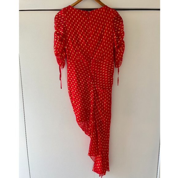 Alice McCall - I Feel It Coming Red Midi Dress NWT - Size 8 US / 12 AU / 40 EU - Picture 7 of 16